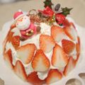 成瀬P's cooksnap of when they made 簡単手作り！Xmasスノードームケーキ.