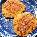 もふもふクロさん's cooksnap of when they made 一人ランチに♪納豆ご飯のお好み焼き.