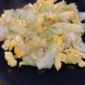 クックA4NCDV☆'s cooksnap of when they made 卵とキャベツの炒め.