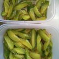 kinkikiss's cooksnap of when they made 育ちすぎ　きゅうりの煮物.
