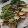 Yokchina's cooksnap of when they made さつまいもの天ぷら.