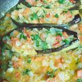 uknowtan's cooksnap of when they made 坊さんの気絶（トルコ料理・ナスとトマト）.