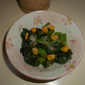 白いぐれーぷ's cooksnap of when they made 簡単★つるむらさきのサラダ.