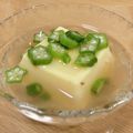 ねみねみ's cooksnap of when they made 冷やし茶碗蒸し（オクラあんかけ）.