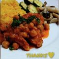 タロすけ's cooksnap of when they made 豚肩ロース肉とひよこ豆のトマト煮.