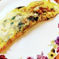 かわゆう1211's cooksnap of when they made モロヘイヤとチーズのオムレツ.