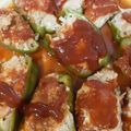 chipitan's cooksnap of when they made レンジ☆ ピーマンの肉詰め 簡単 (掲載.