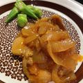 NOーKA's cooksnap of when they made 豚ロースでトロトロ♡スイスステーキ煮.