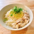 82♡'s cooksnap of when they made 鶏レモンそうめん.