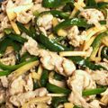 けん＆ゆり's cooksnap of when they made 豚肉で簡単★チンジャオロースー.