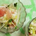 みきんたちゃん's cooksnap of when they made 白菜と生ハムのササッとサラダ.