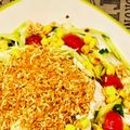 hiromi_ja's cooksnap of when they made クリスマスに映える！チキンラーメンサラダ.