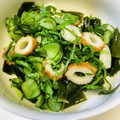 azbjbn's cooksnap of when they made きゅうりとちくわの酢の物.