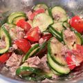 ＊TKC＊'s cooksnap of when they made 時短☆生ズッキーニ鯖缶サラダ.