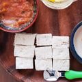 麻's cooksnap of when they made 離乳食にも簡単★きな粉★サンド★.