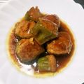 ♡chris♡'s cooksnap of when they made 甘辛照り焼き♪ピーマンの肉詰め.