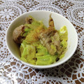 あきつま（杏花☆）'s cooksnap of when they made 豚とキャベツと長ネギのすき焼き風炒め物.