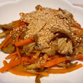 cook☆mi's cooksnap of when they made 作り置き黒舞茸と人参のきんぴら.