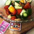 チェリチョコ's cooksnap of when they made きゅうりとトマト一人おつまみ.