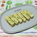 おはなすき's cooksnap of when they made ★ネギ入り卵焼き☆ごま油風味.