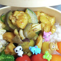 M130018's cooksnap of when they made 豚こまと夏野菜のカレー風味炒め.
