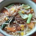 花時計咲いた's cooksnap of when they made 一手間激うま！医大生の味噌バターラーメン.