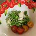 クック5JVRUQ☆'s cooksnap of when they made 豆苗とササミの味噌マヨオガタサラダ.
