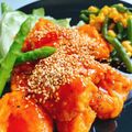 こめまる。's cooksnap of when they made 甘辛美味しい☆ヤンニョムチキン.