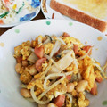 ばく★ちく's cooksnap of when they made たまご☆もやし☆大豆のカレーマヨ炒め.