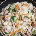 く～まり's cooksnap of when they made ビーフン炒め　沢山作って2度楽しむ！.