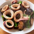 ガチャピン似's cooksnap of when they made なすイカピーマンのオイスターソース炒め.