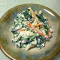 コムギ大好き's cooksnap of when they made 簡単おいしい！ほうれん草の白和え.