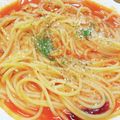 ののひと's cooksnap of when they made トマトジュースで作るツナのアラビアータ.