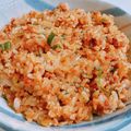 addysa's cooksnap of when they made ネギごまたっぷり★ビビンバ風ピリ辛炒め飯.