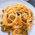 ‪‪♡なお‪‪♡'s cooksnap of when they made 1人ご飯〜お鍋ひとつでナポリタン.