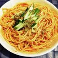 T❀mo's cooksnap of when they made ピビンククス（ピビン麺）.