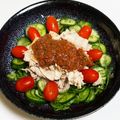 ★ころんたん★'s cooksnap of when they made ＊さっぱり！梅ダレ冷しゃぶサラダ＊.