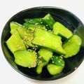 azbjbn's cooksnap of when they made これぞ居酒屋の味！やみつききゅうり♡.