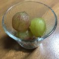 chi−ちゃん's cooksnap of when they made ぶどう(ピオーネ)の綺麗な皮のむき方★.