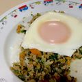 ゆちゃん☆ゆちゃん's cooksnap of when they made 簡単ガパオライス☆ナンプラーなし.