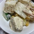 たべたべこ's cooksnap of when they made ふわコロ☆はんぺんポテサラ！.