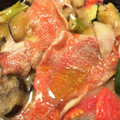 よ☆ひ's cooksnap of when they made 夏野菜のソテー＊あさりのアクアパッツァ風.
