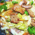 のり子のおかず♪'s cooksnap of when they made 鉄分補給♡豚レバーとピーマンともやし炒め.