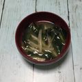 おはなすき's cooksnap of when they made 簡単#茗荷たけのお味噌汁.