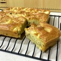 きっかママ's cooksnap of when they made 簡単　りんごとさつま芋のケーキ.