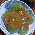 rikoko17's cooksnap of when they made 生わかめとカニカマの辛子酢味噌和え♪.
