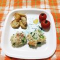 ﾁｲﾁｬﾝﾏﾏ's cooksnap of when they made 軟骨入り♪コリふわ塩鶏つくね( 〃▽〃).