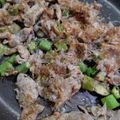 フレンチブルブル's cooksnap of when they made ポン酢だけ♪豚コマとオクラの炒めもの.