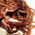 まぶたん's cooksnap of when they made イカとキャベツの焼きそば♪.
