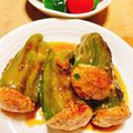 ふわりんぽよりん♪'s cooksnap of when they made 簡単！美味しい♪丸ごとピーマンの肉詰め♪.